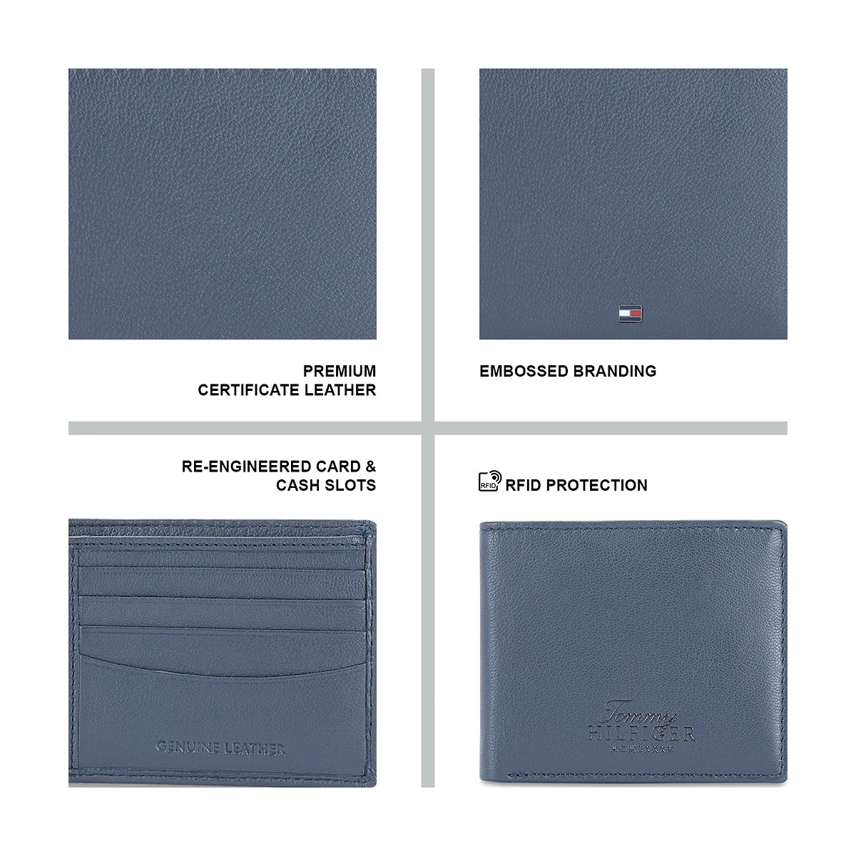 Tommy Hilfiger Duisburg Men's Slimfold Wallet - Image 8
