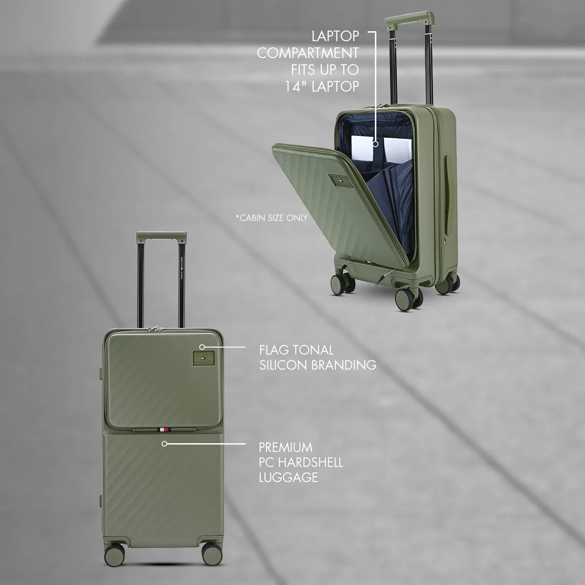 Tommy Hilfiger Duke Hard Luggage - Image 3