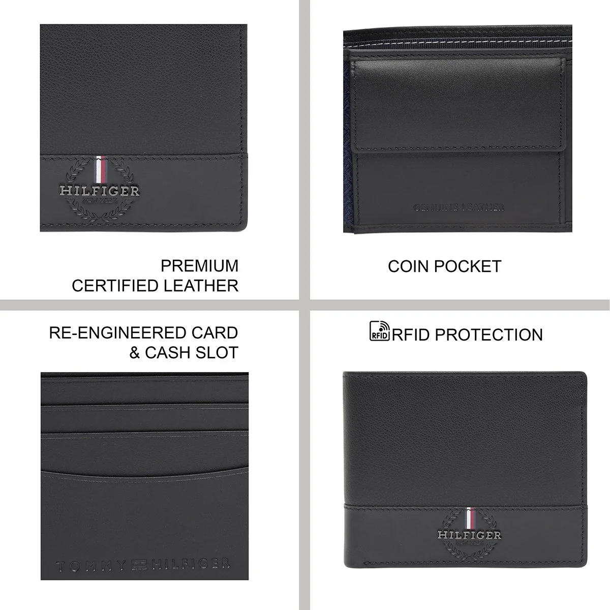 Tommy Hilfiger Findlay Men's Global Coin Wallet - Image 8