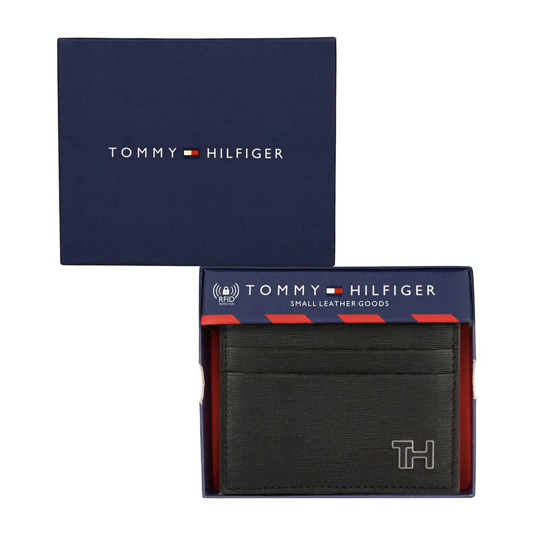 Tommy Hilfiger Finn Men's Leather Card Holder - Image 13