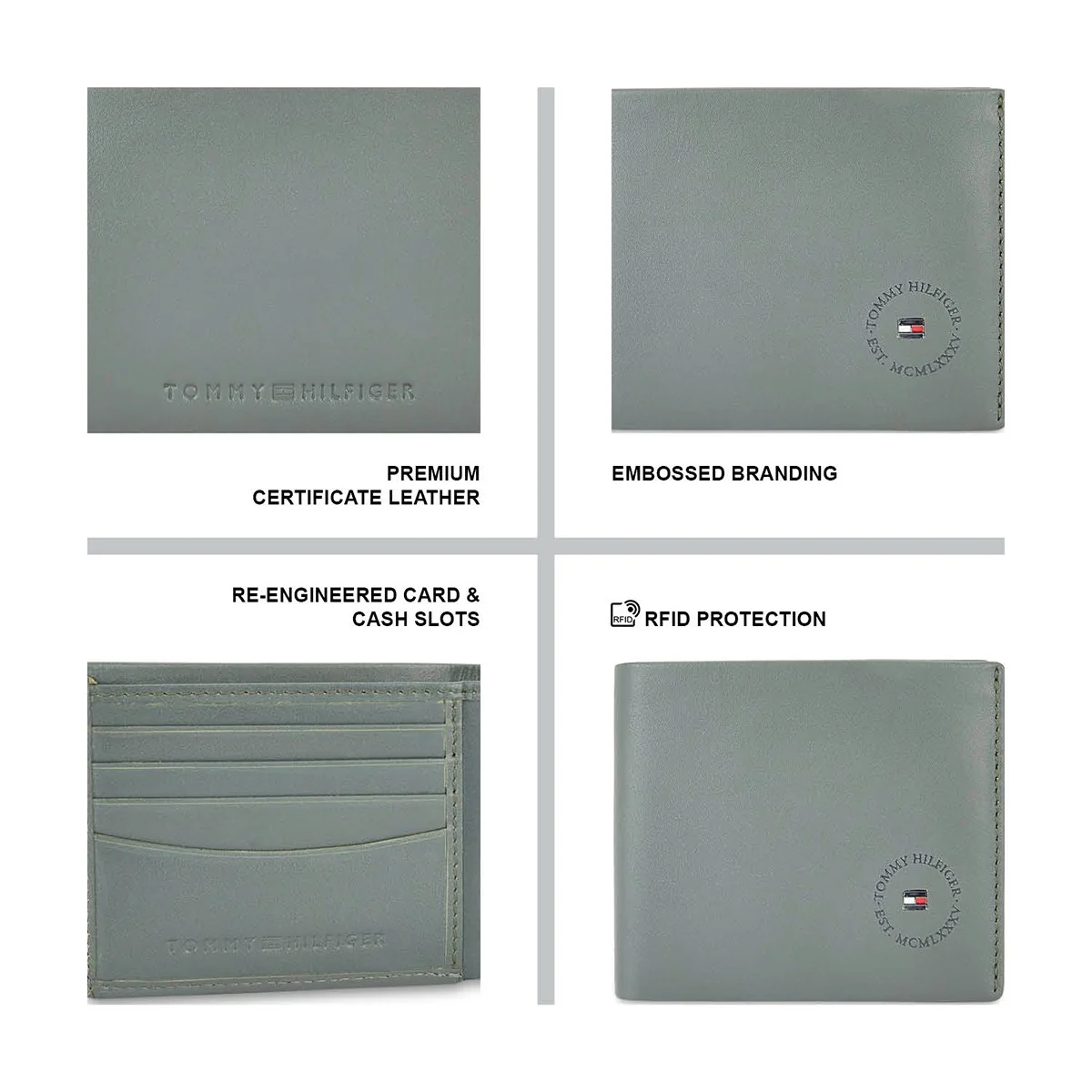 Tommy Hilfiger Floro Men's Global Coin Wallet - Image 8