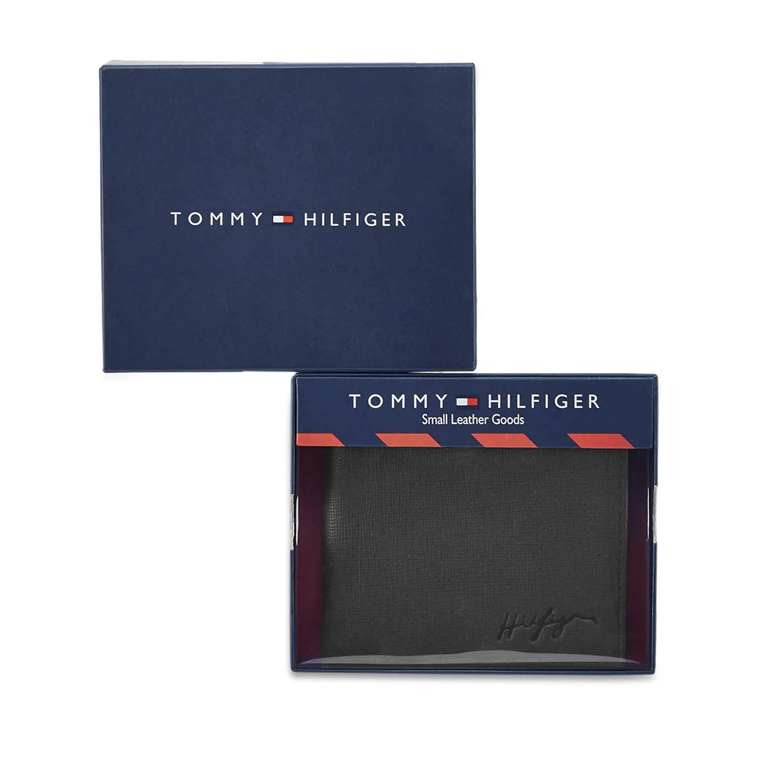 Tommy Hilfiger Folk Men's Leather Slimfold Wallet - Image 22