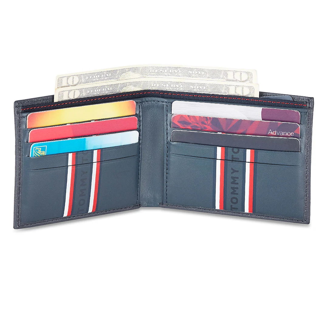 Tommy Hilfiger Folk Men's Leather Slimfold Wallet - Image 7