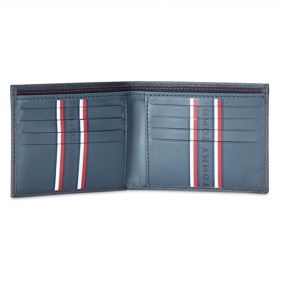 Tommy Hilfiger Folk Men's Leather Slimfold Wallet - Image 8