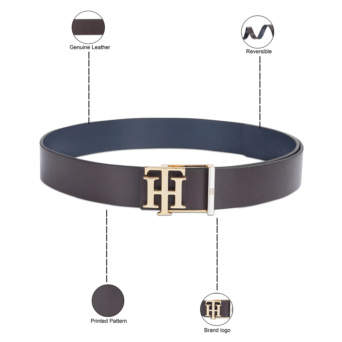 Tommy Hilfiger Gables Men's Reversible Belt - Image 4
