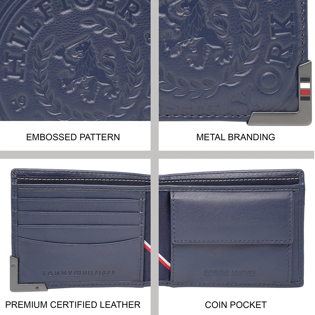 Tommy Hilfiger Galatas Men's Global Coin Wallet - Image 7