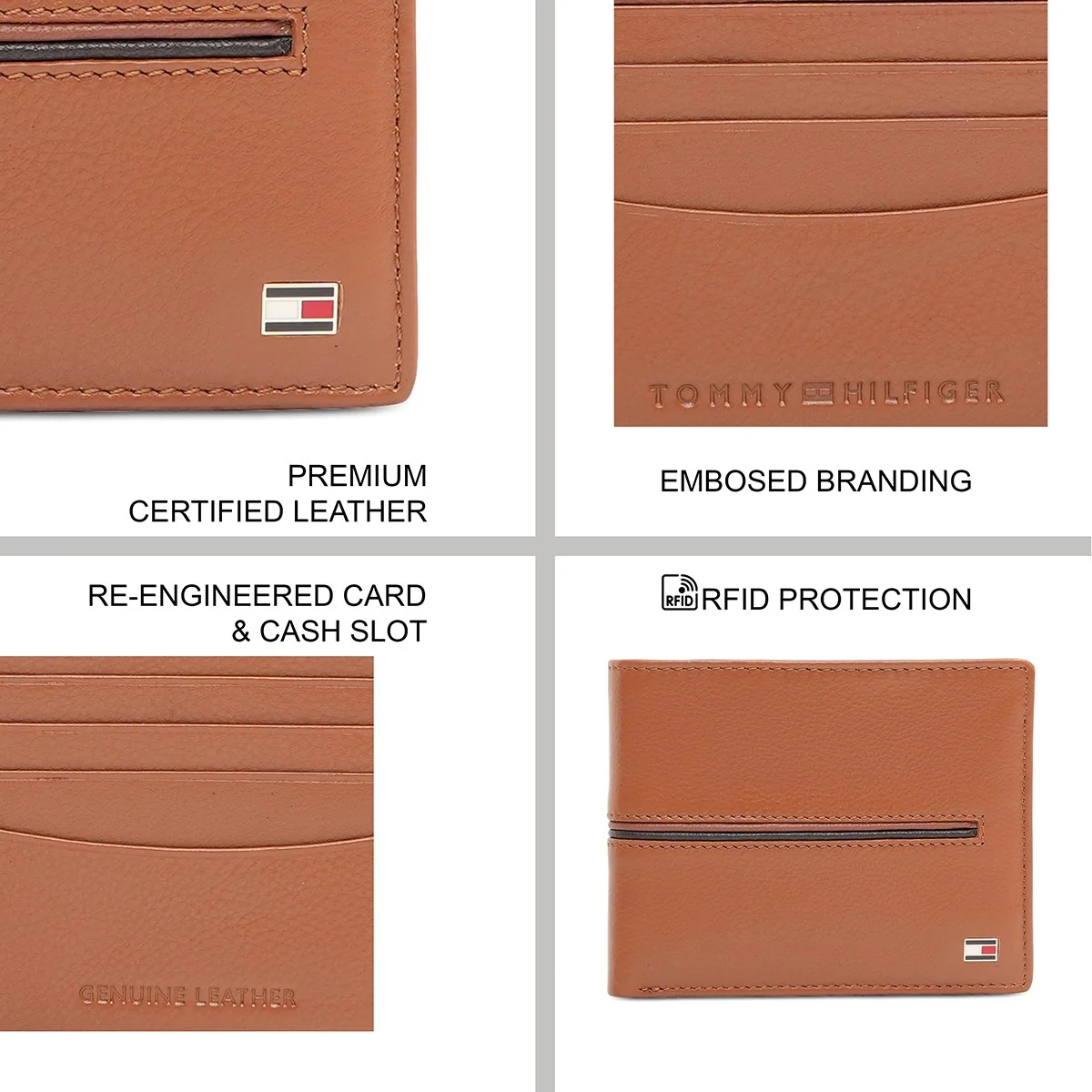 Tommy Hilfiger Glasgow Men's Passcase Wallet - Image 8