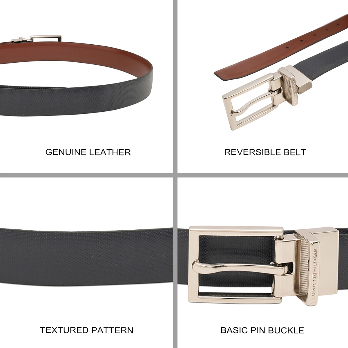 Tommy Hilfiger Glebe Men's Reversible Belt - Image 8