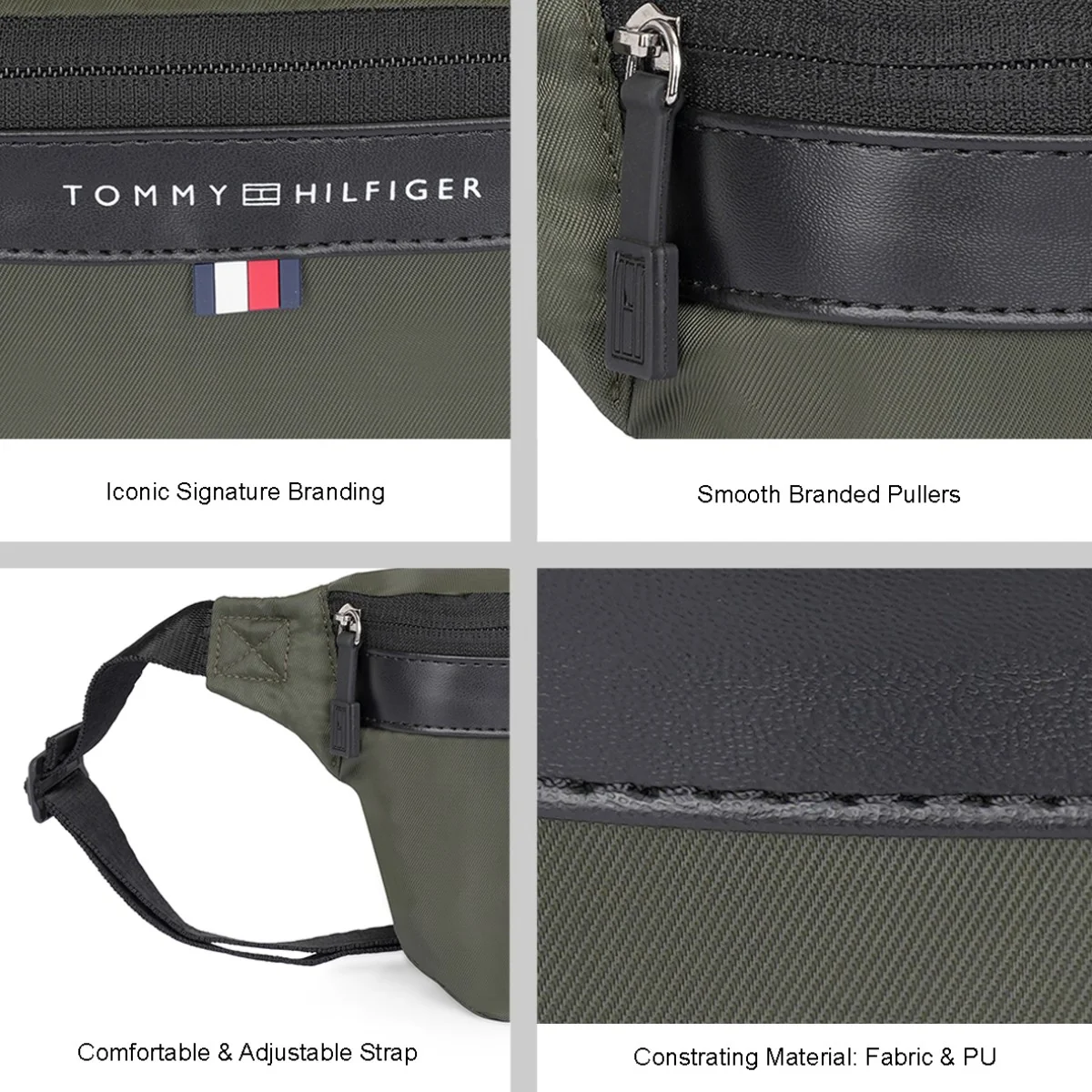 Tommy Hilfiger Greenbelt Waist Pouch - Image 6