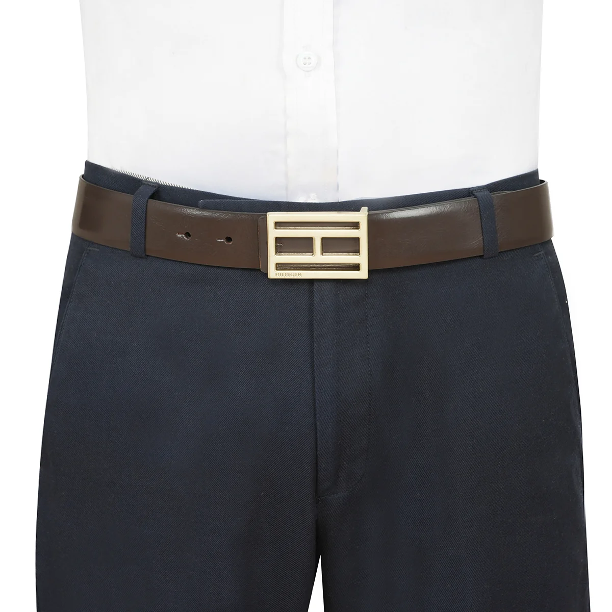 Tommy Hilfiger Greve Men's Reversible Leather Belt - Image 19