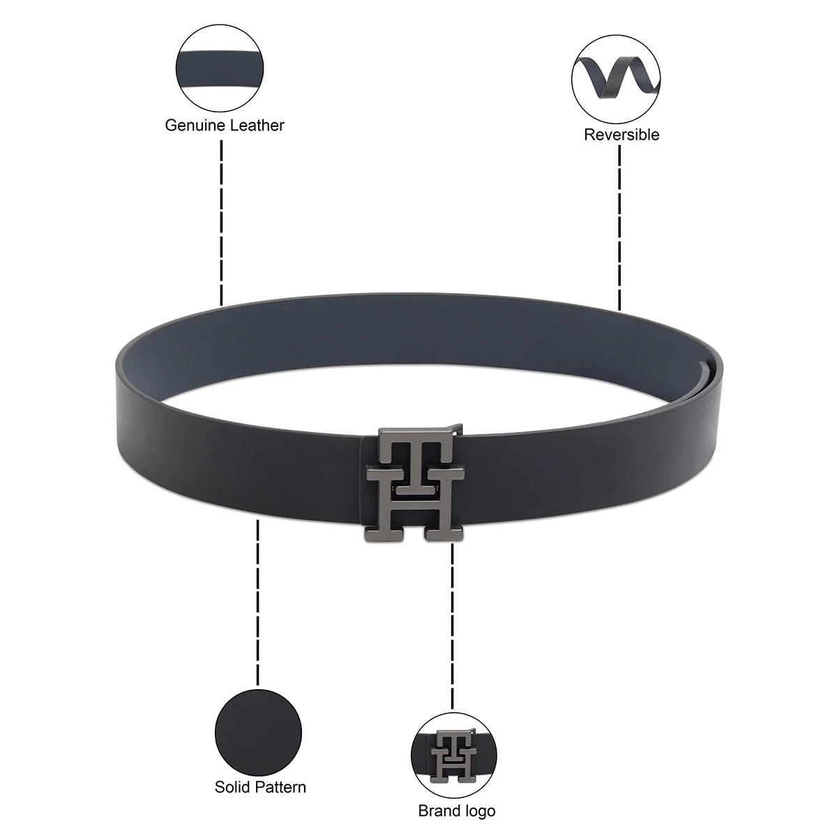 Tommy Hilfiger Holland Men's Reversible Belt - Image 4