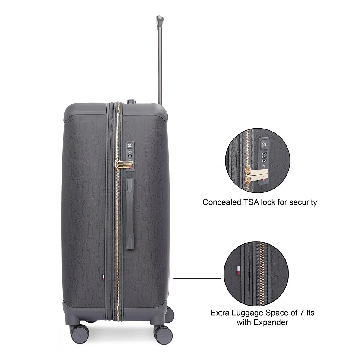 Tommy Hilfiger Jazz Hybrid Luggage - Image 29