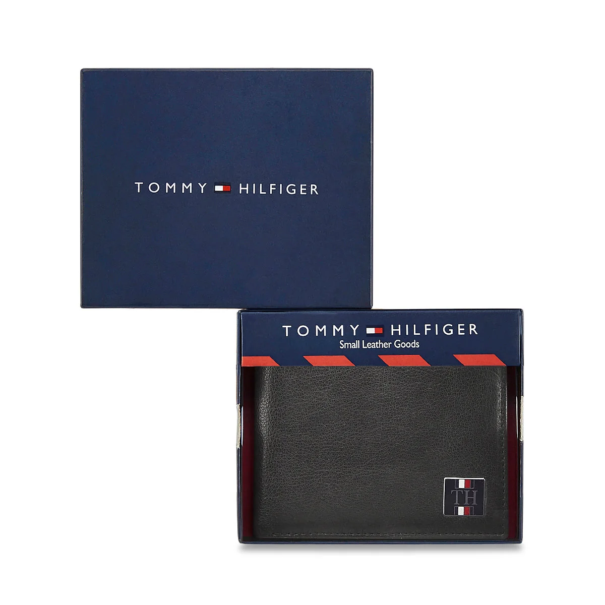 Tommy Hilfiger Joseph Classic Men's Leather Passcase Wallet-Brown - Image 16