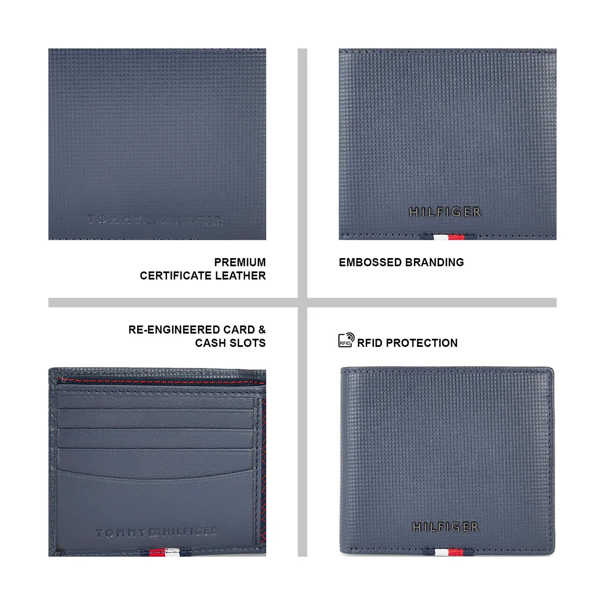 Tommy Hilfiger Kassel Men's Leather Wallet - Image 12