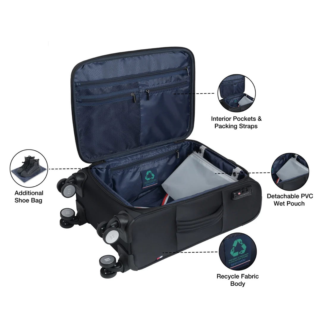 Tommy Hilfiger Kingsville #GoGreen Soft Luggage - Image 14