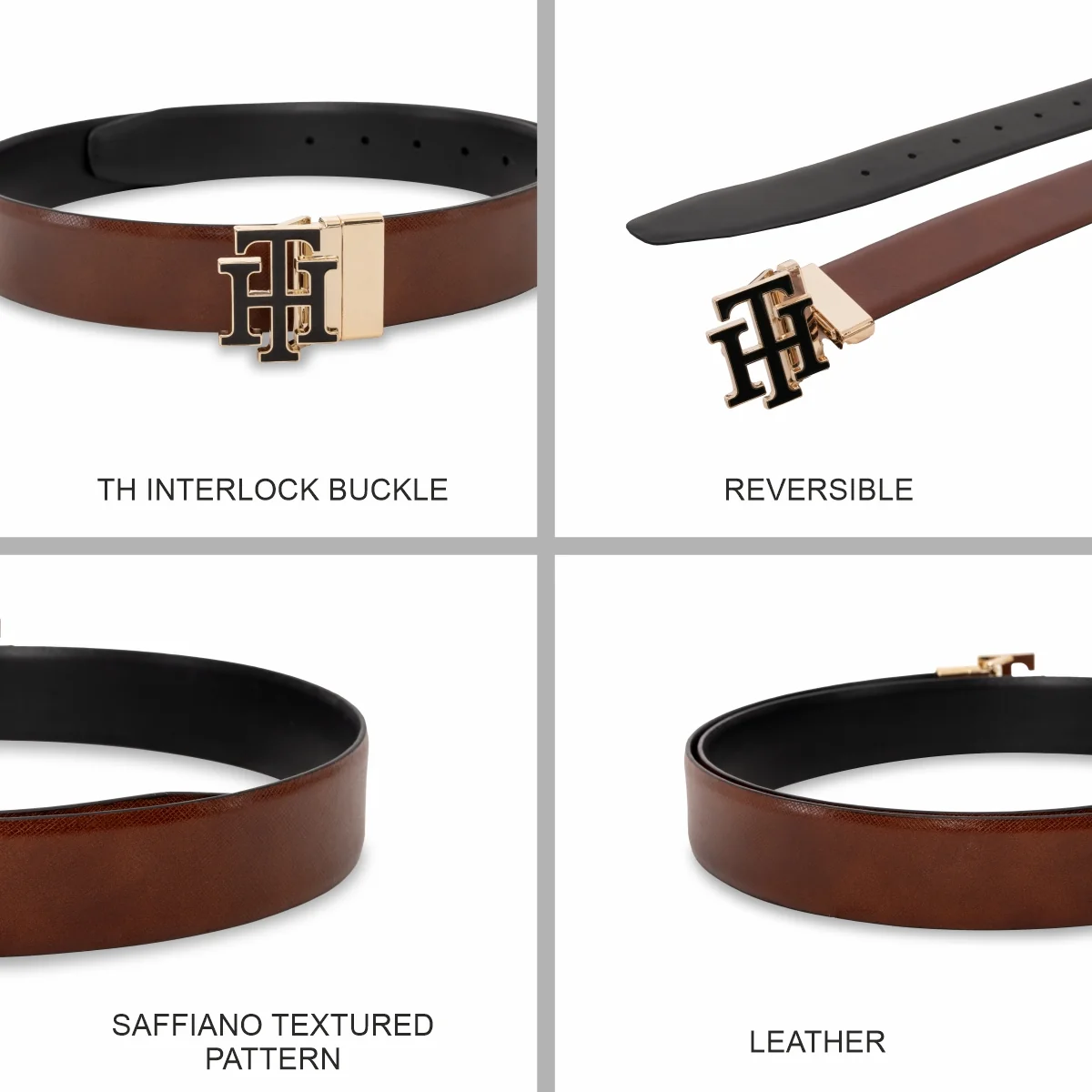 Tommy Hilfiger Lachine Men's Reversible Belt - Image 4