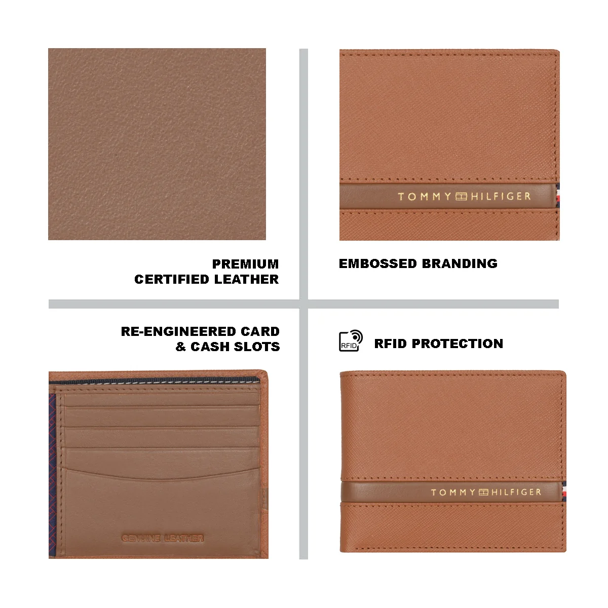 Tommy Hilfiger Lannon Men’s Passcase Wallet - Image 7