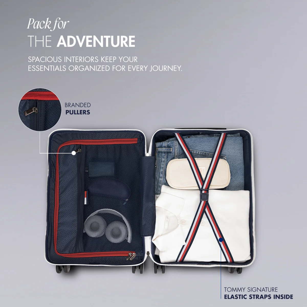 Tommy Hilfiger Las Vegas Hard Luggage - Image 5