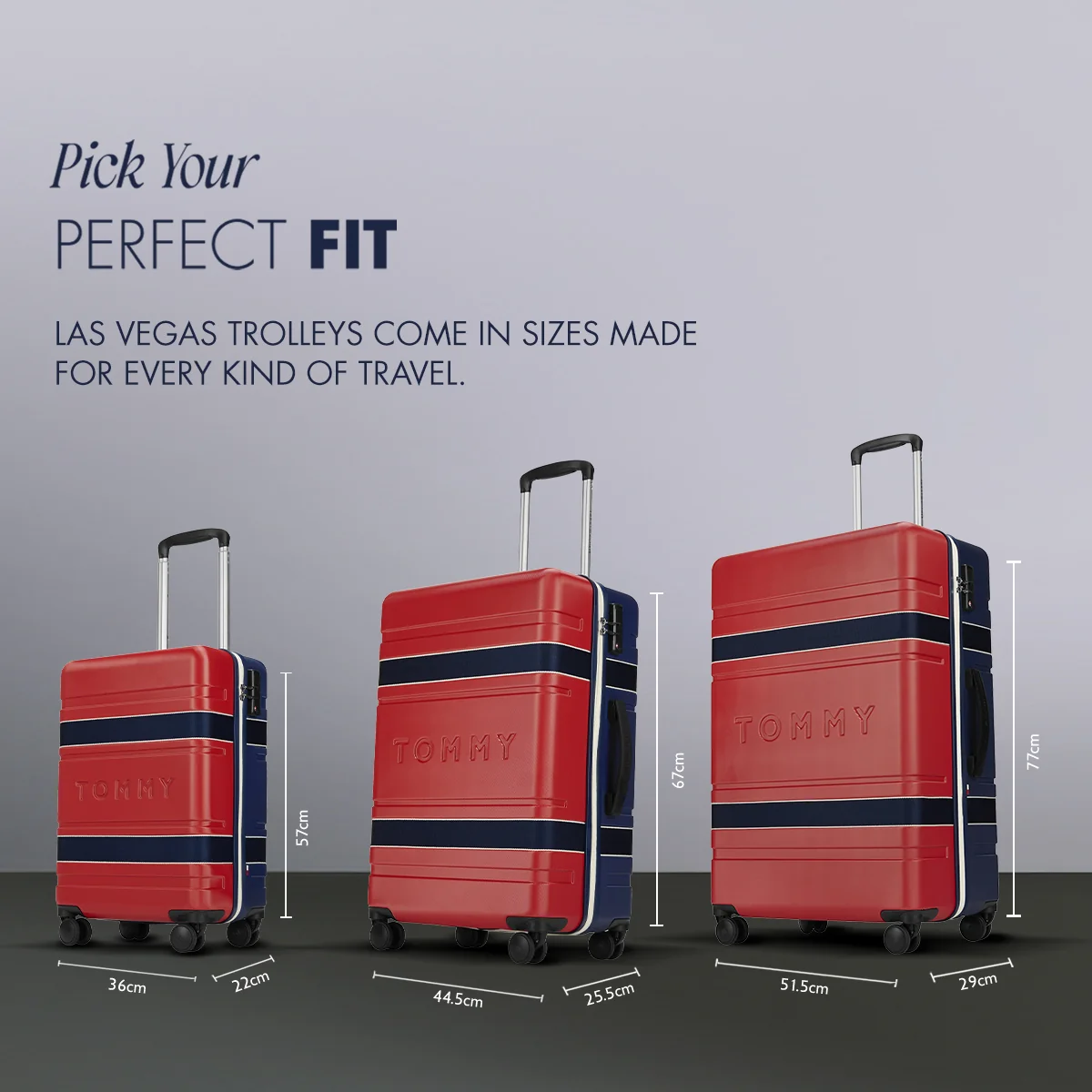 Tommy Hilfiger Las Vegas Hard Luggage - Image 6