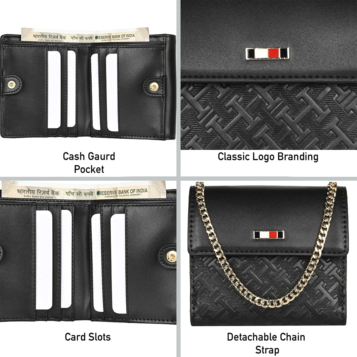 Tommy Hilfiger Lautrac Women's Small Flap Wallet - Image 6
