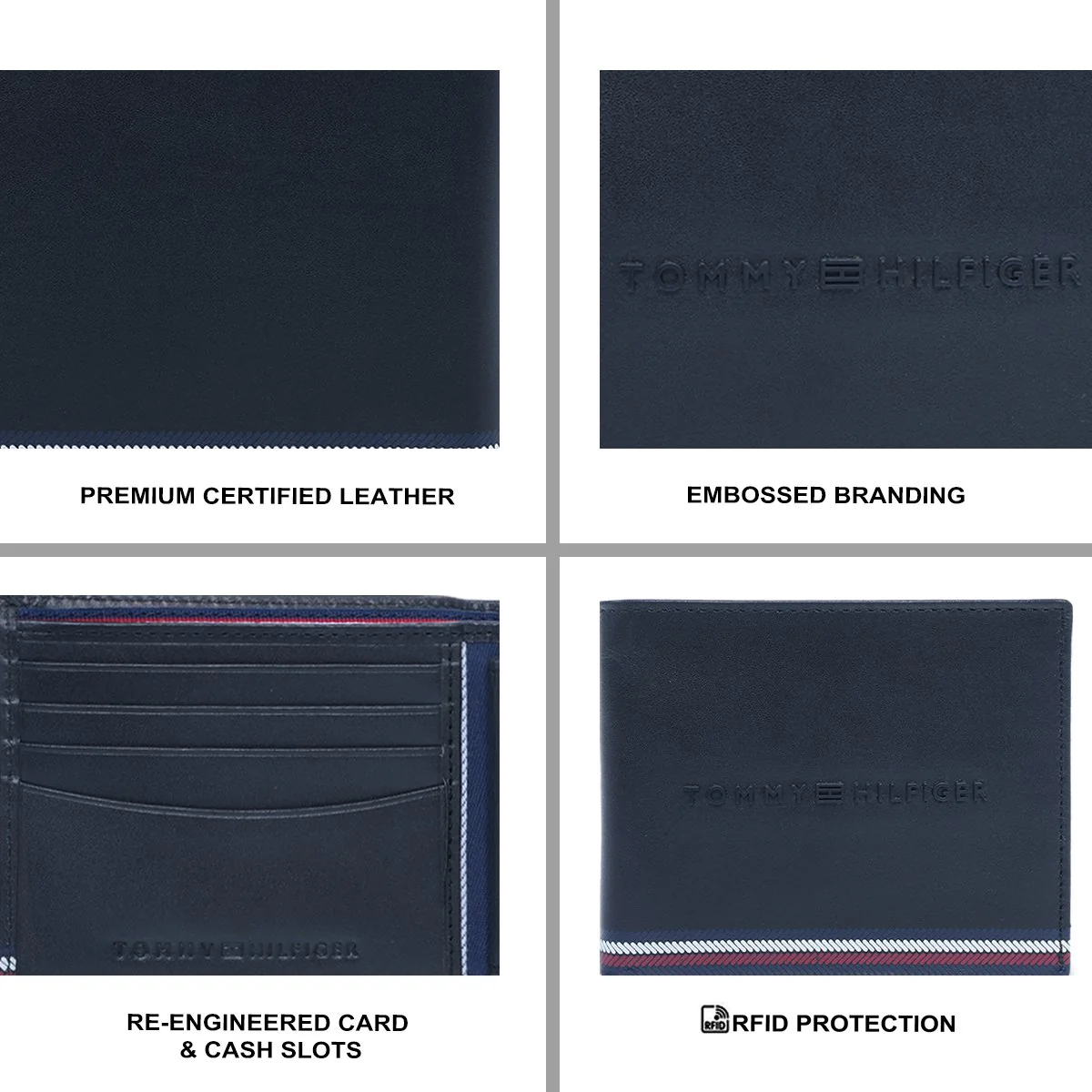 Tommy Hilfiger Layou Men's Passcase Wallet - Image 7