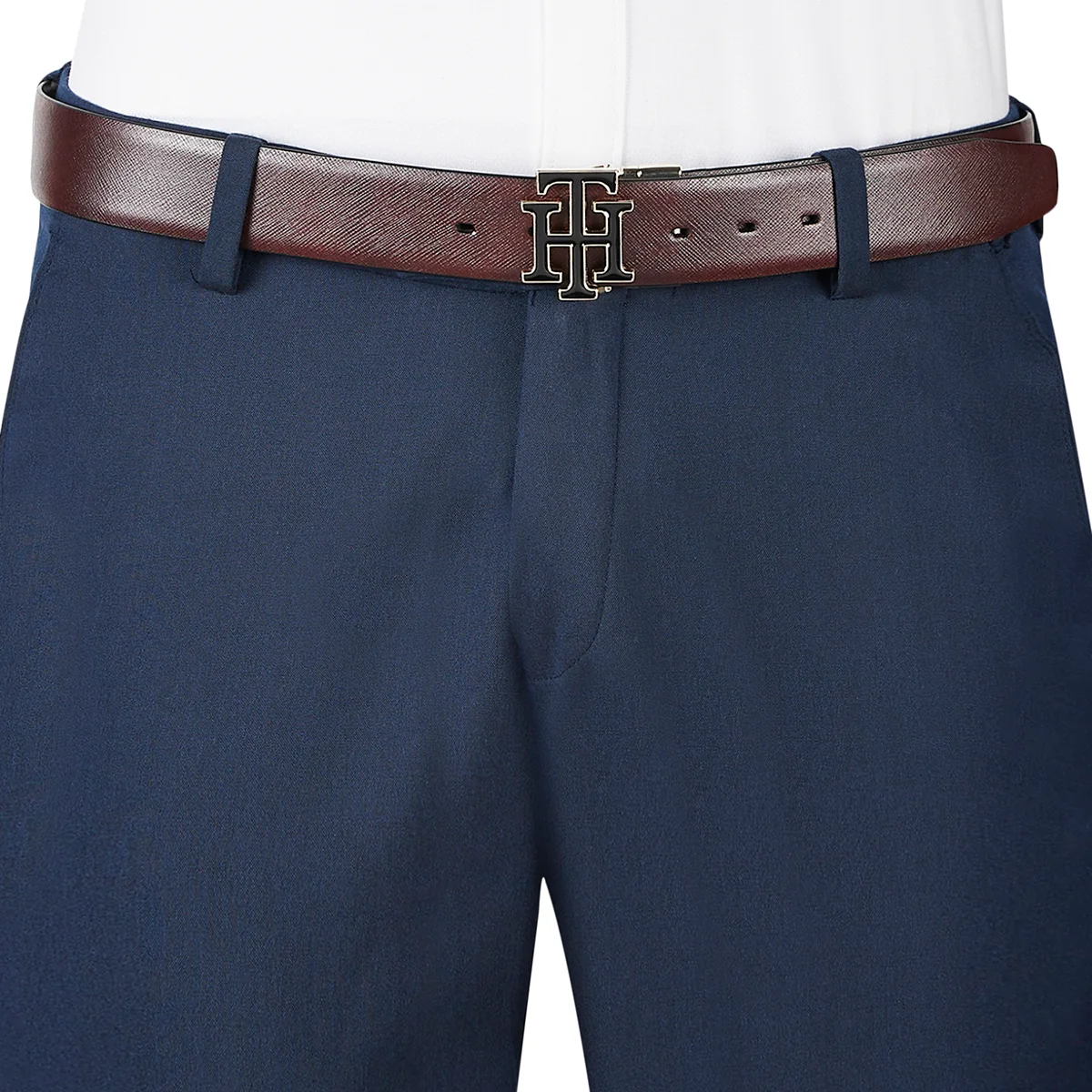 Tommy Hilfiger Limoges Men's Reversible Leather Belt - Image 4