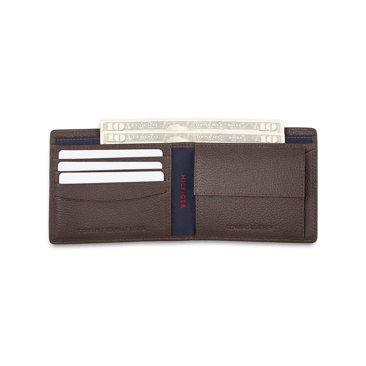 Tommy Hilfiger Limone Men's Leather Global Coin Wallet - Image 5