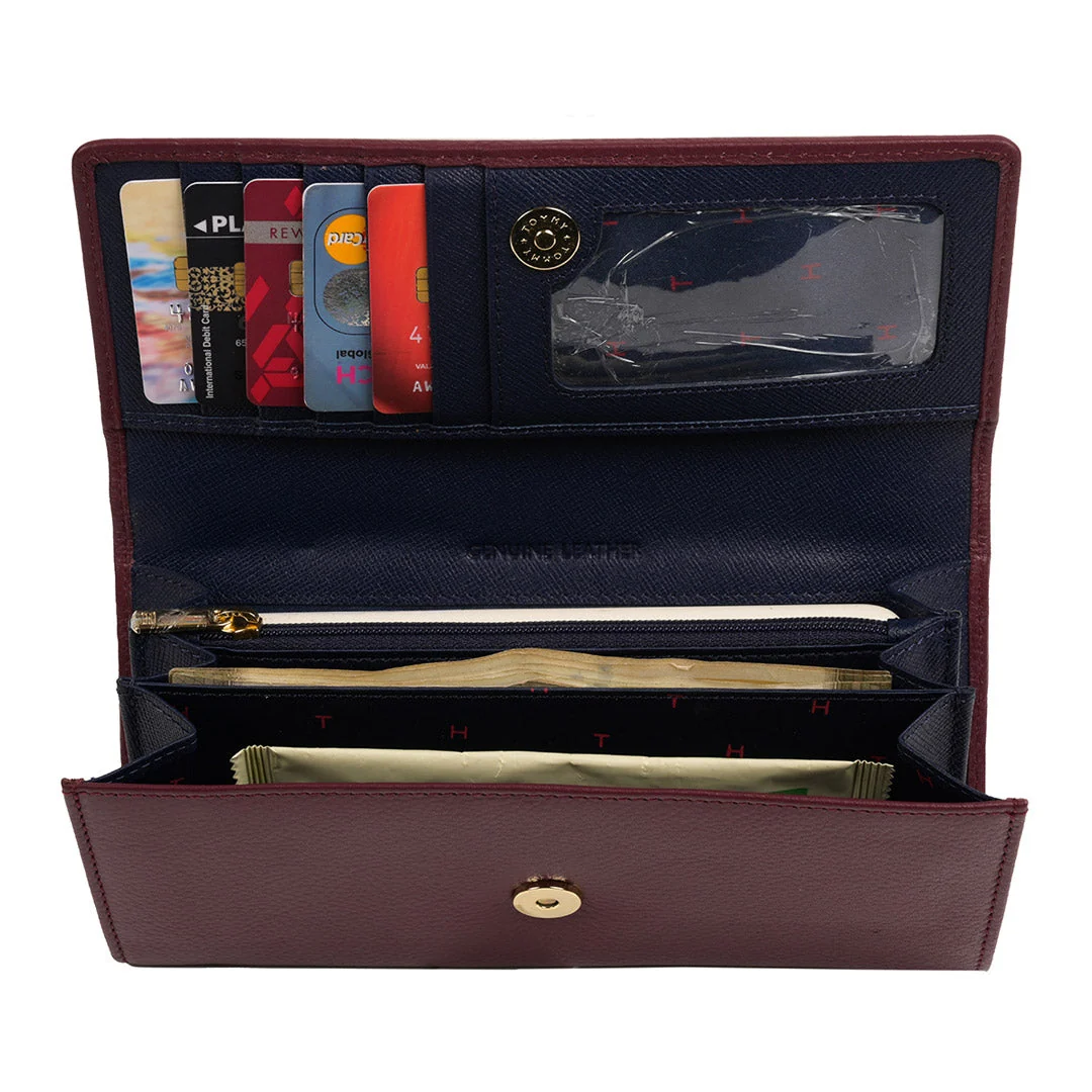 Tommy Hilfiger Mariam Women's Leather Flap Wallet - Image 7