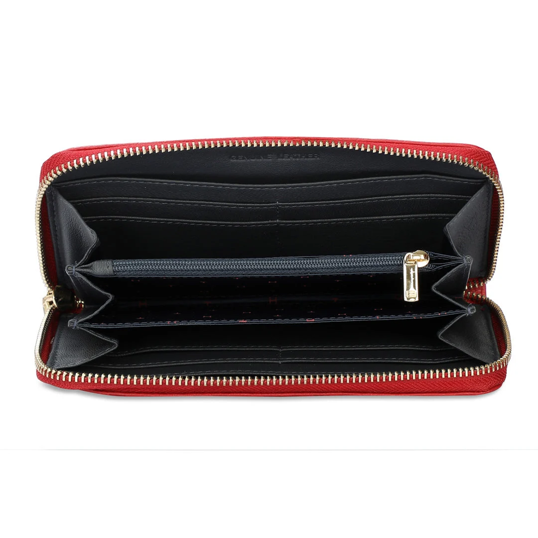 Tommy Hilfiger Miley Women's Leather Zip Around Wallet - Image 12
