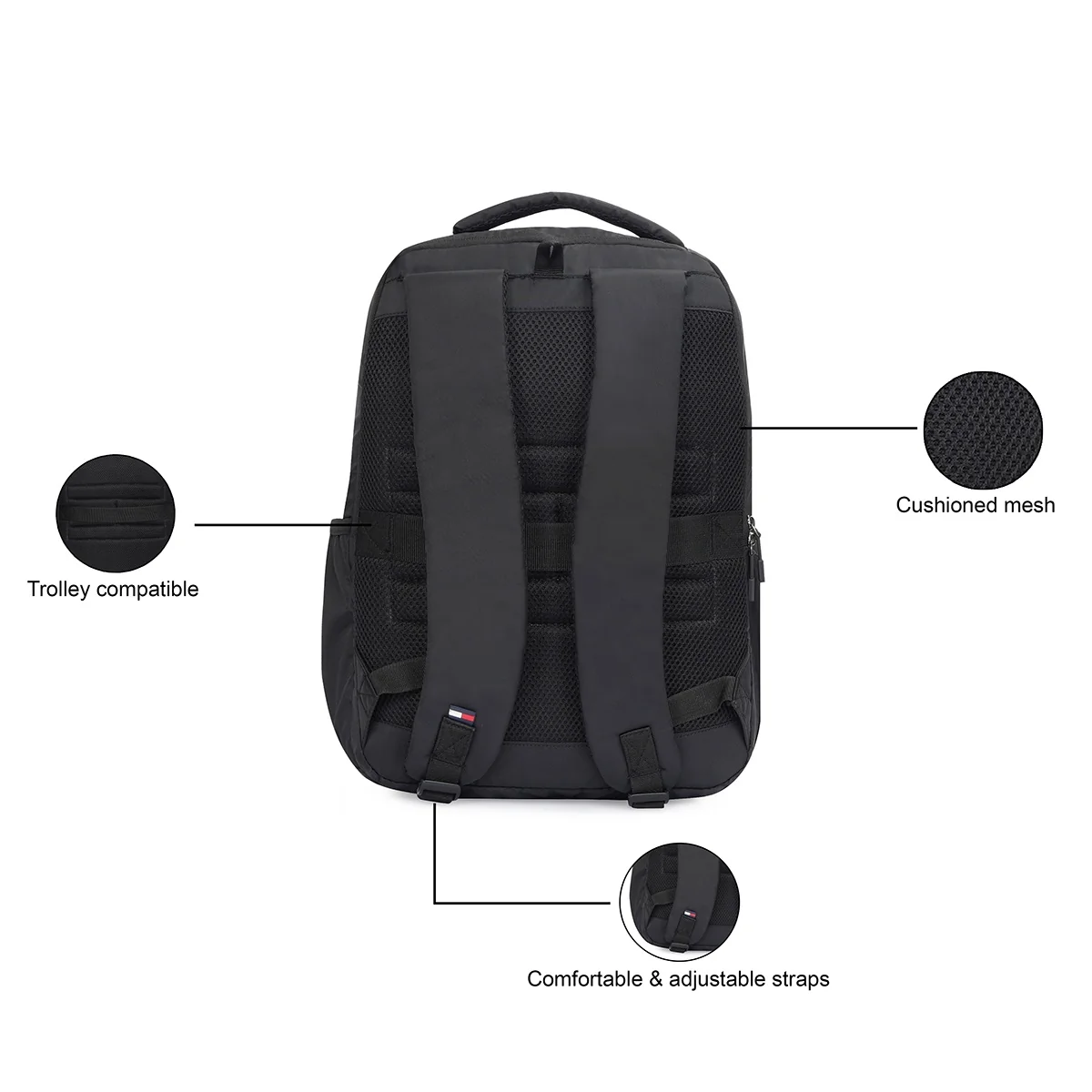 Tommy Hilfiger Monroe Laptop Backpack - Image 4