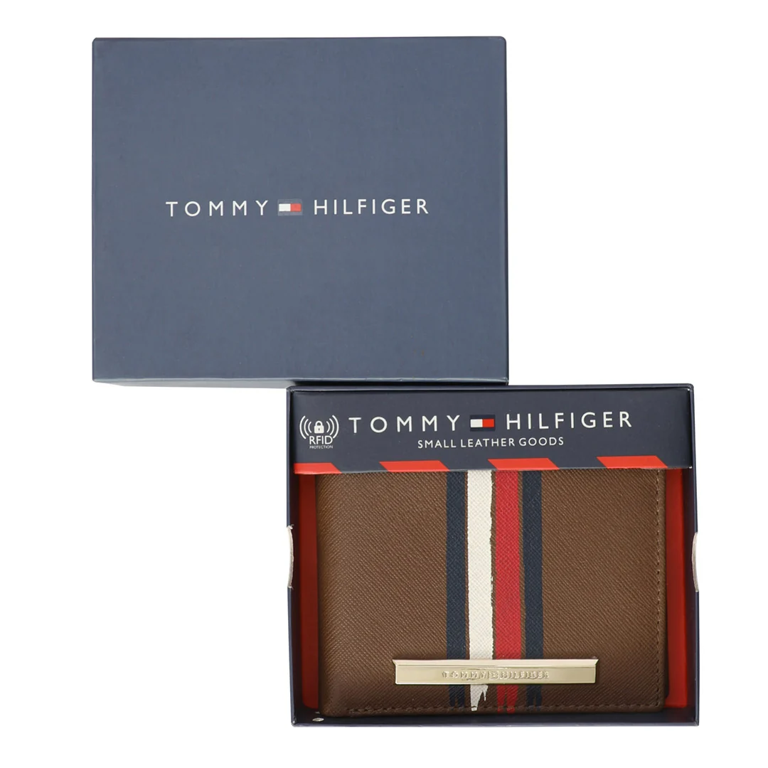 Tommy Hilfiger Moxen Men's Leather Global Coin Wallet - Image 6