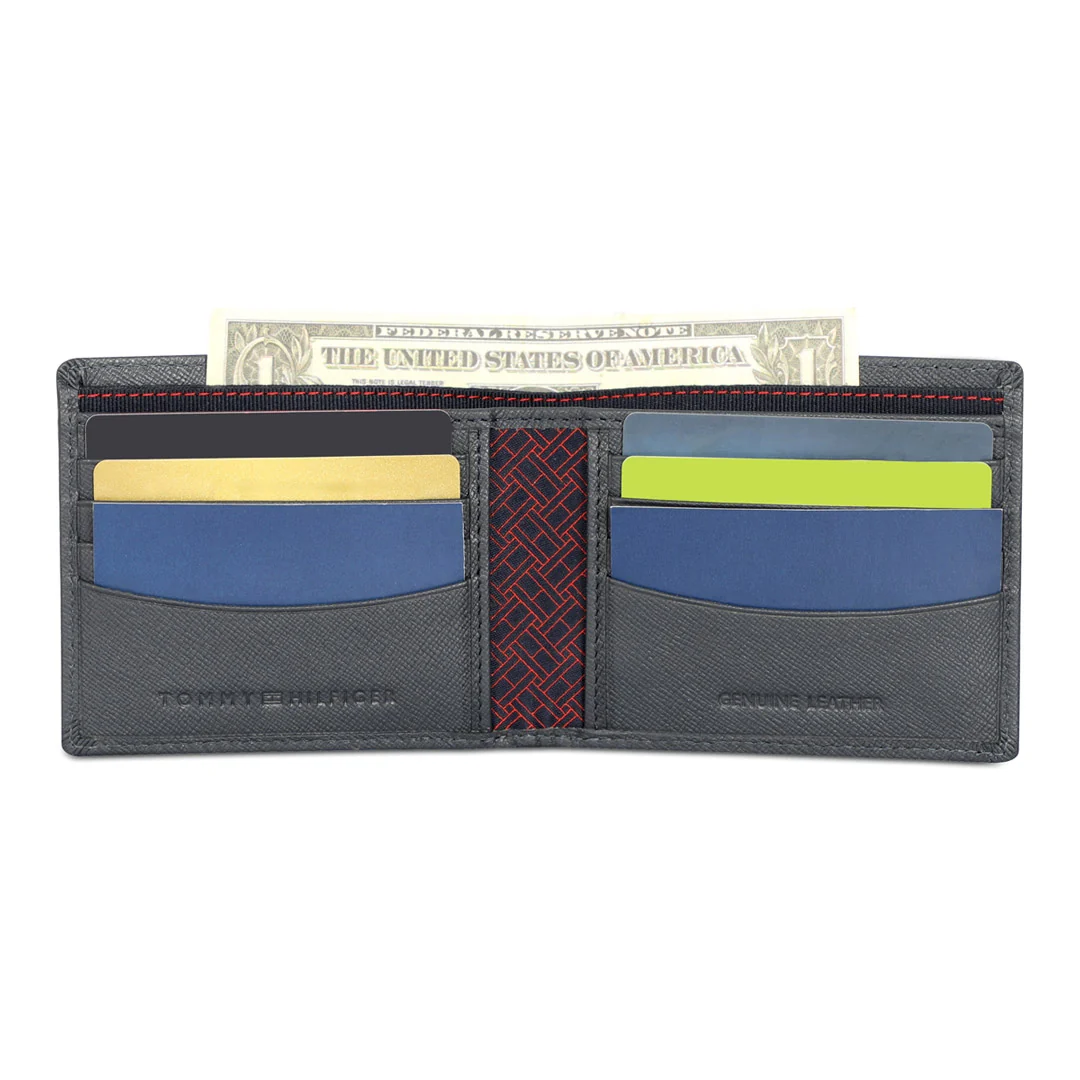 Tommy Hilfiger Moxen Men's Leather Slimfold Wallet - Image 7