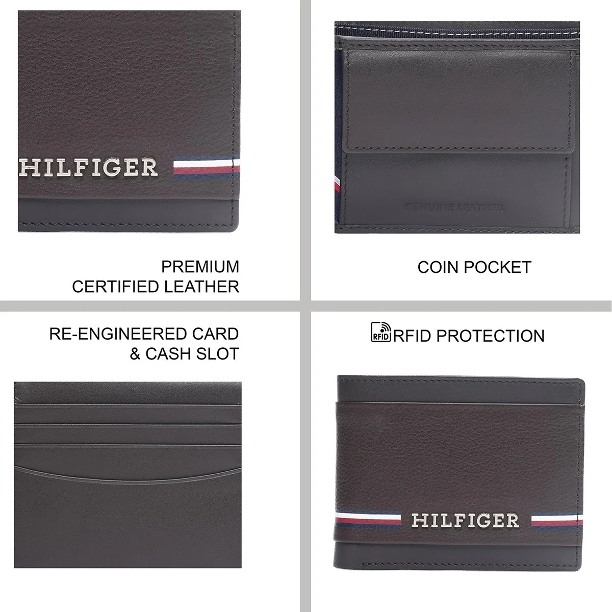 Tommy Hilfiger Neapoli Men's Multicard Coin Wallet - Image 8