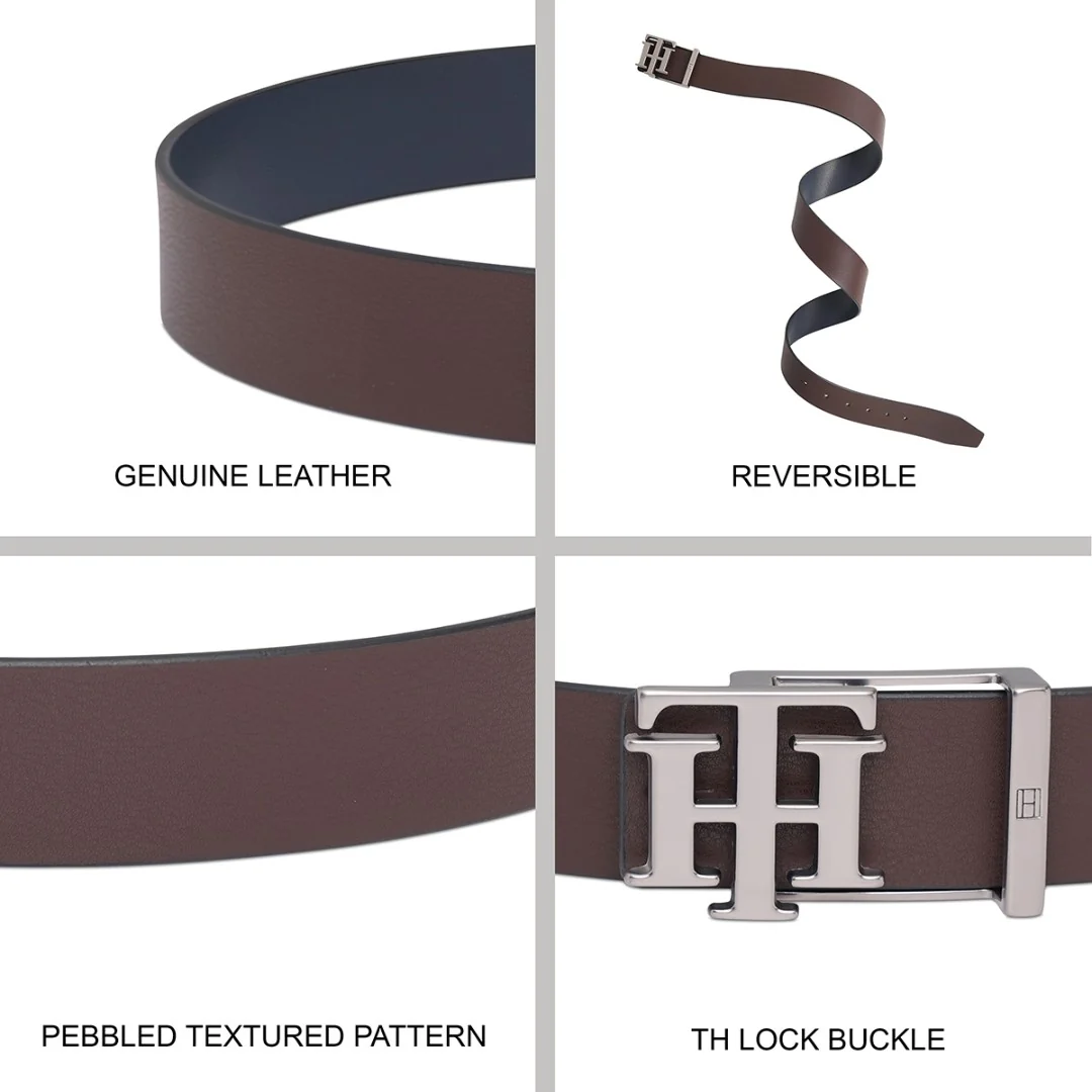 Tommy Hilfiger Newbury Men's Reversible Belt - Image 4