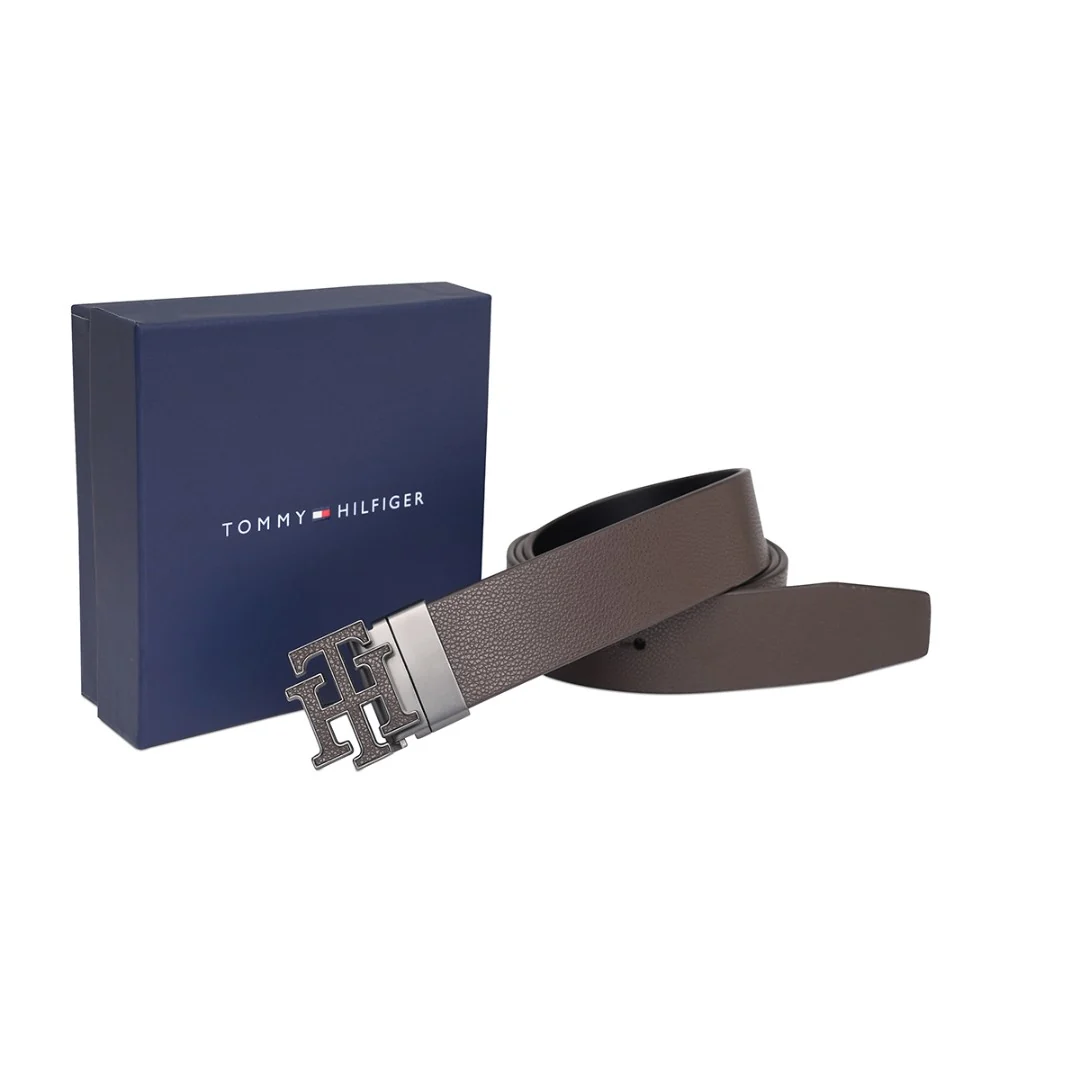 Tommy Hilfiger Nicholls Men's Reversible Belt - Image 9