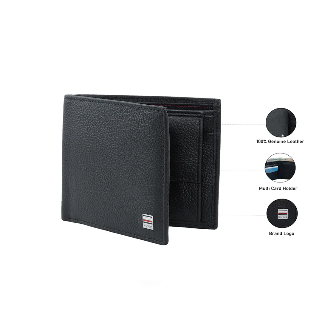 Tommy Hilfiger Nixon Men's Leather Global Coin Wallet - Image 4