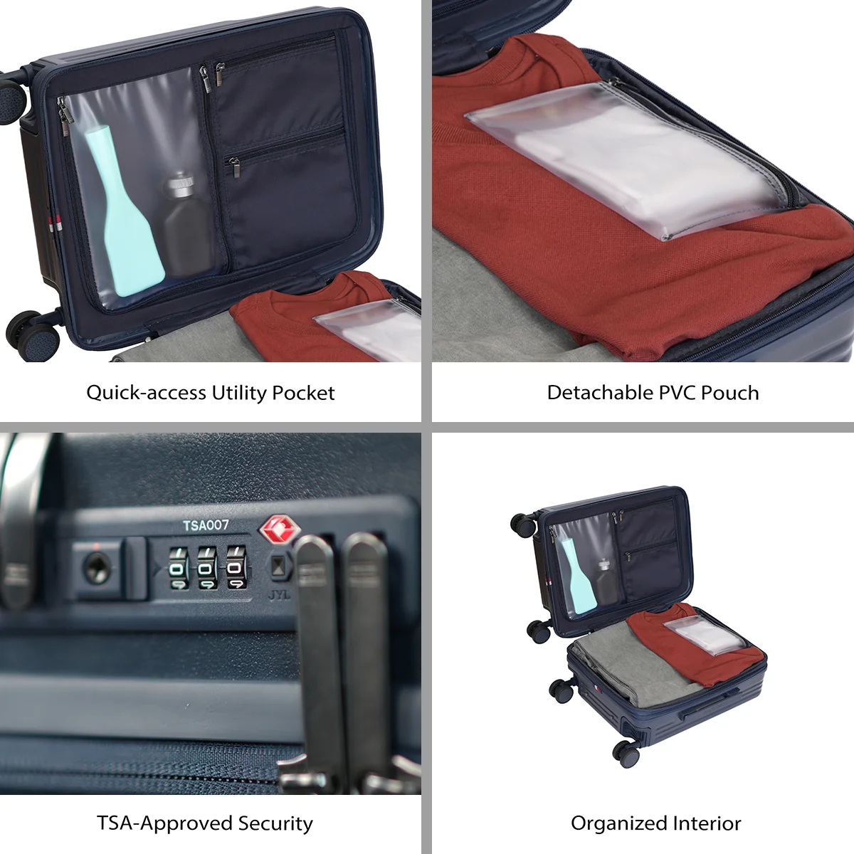 Tommy Hilfiger Pittsburg Hard Luggage - Image 18