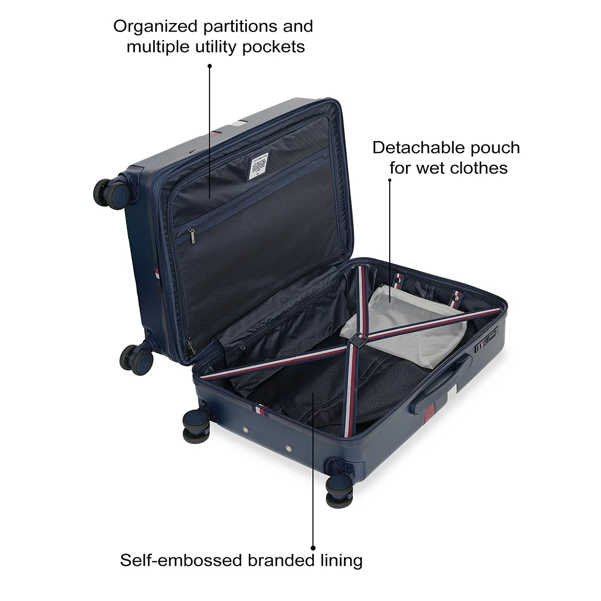 Tommy Hilfiger Reagan Hard Luggage - Image 4