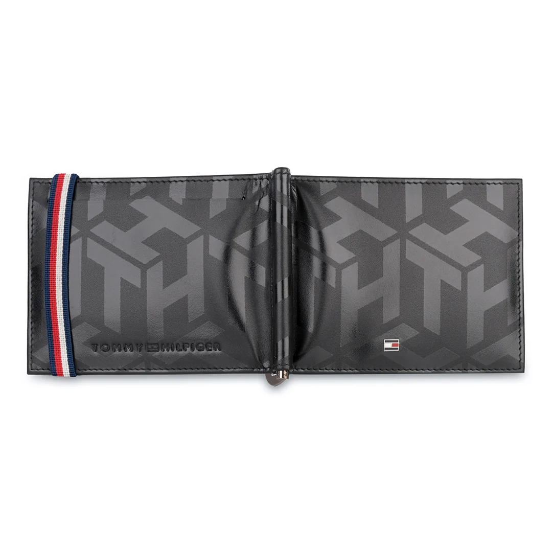 Tommy Hilfiger Reich Men's Leather Money Clip Wallet - Image 23