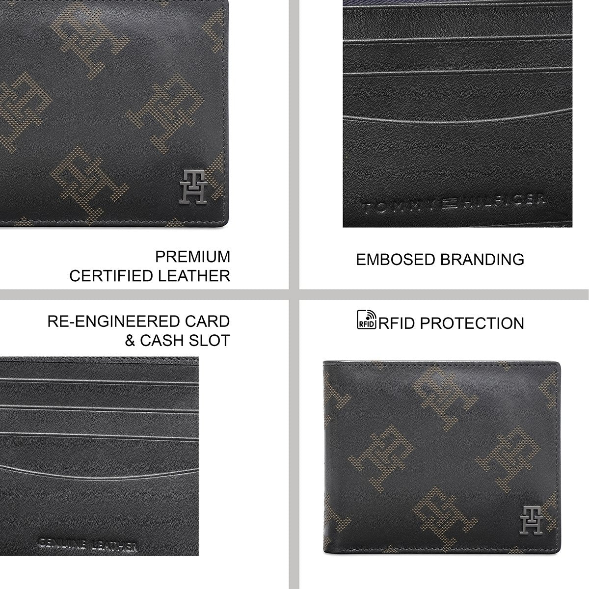 Tommy Hilfiger Rhodes Men's Passcase Wallet - Image 8