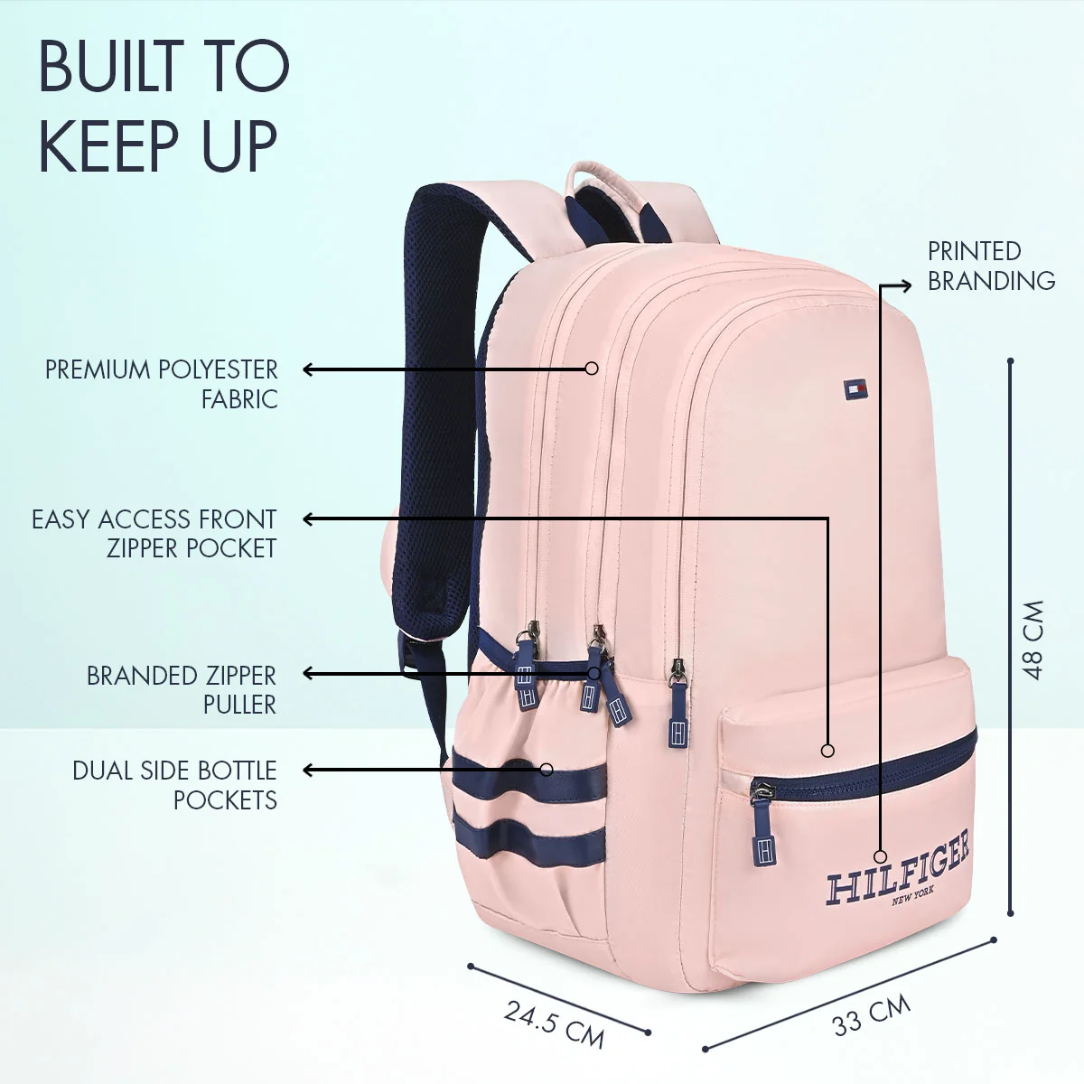 Tommy Hilfiger Ridge Non Laptop Backpack - Image 4
