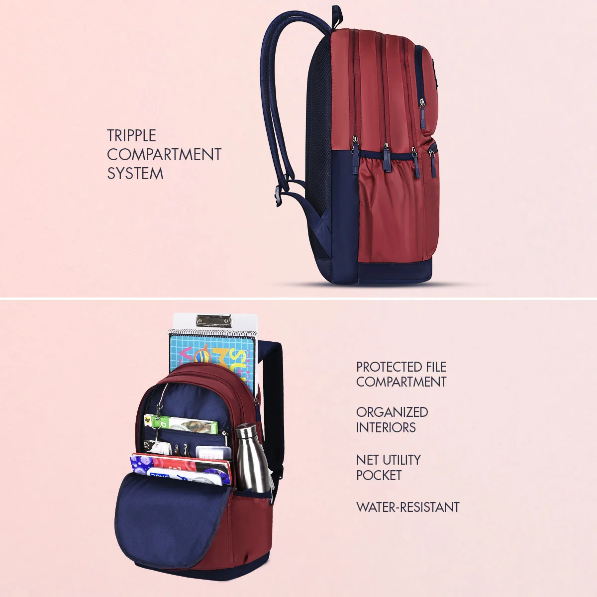 Tommy Hilfiger Satchel Non Laptop Backpack - Image 3