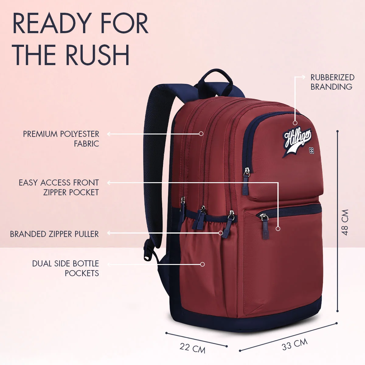 Tommy Hilfiger Satchel Non Laptop Backpack - Image 4