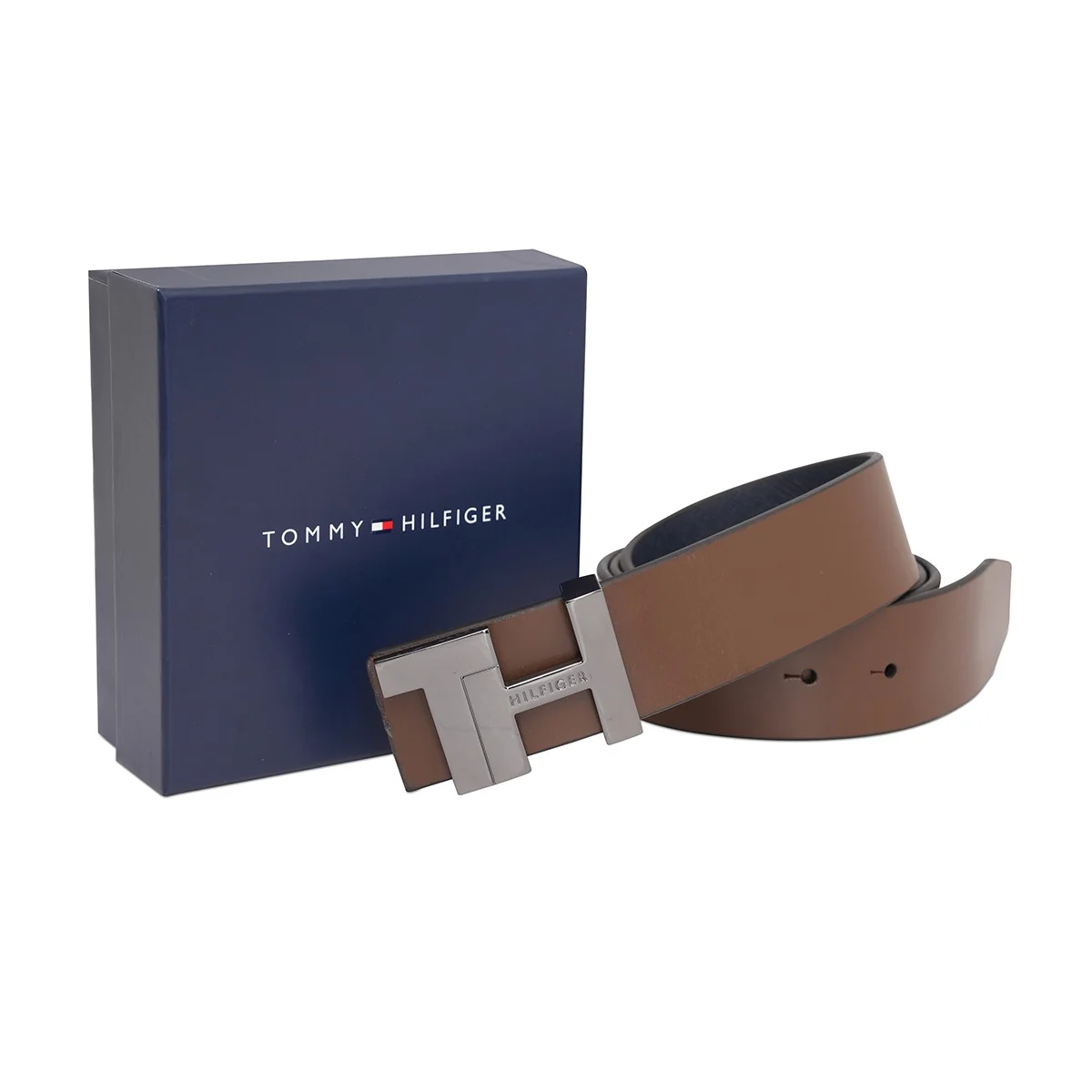 Tommy Hilfiger Seroe Men's Reversible Belt - Image 8