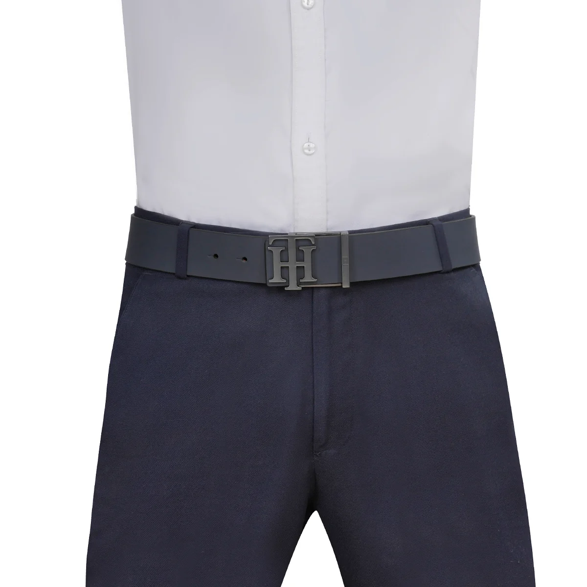 Tommy Hilfiger Simsbury Men's Reversible Belt - Image 15
