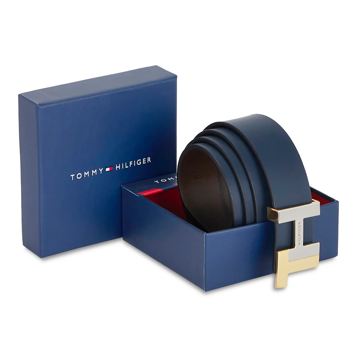 Tommy Hilfiger Skive Men's Reversible Leather Belt - Image 16