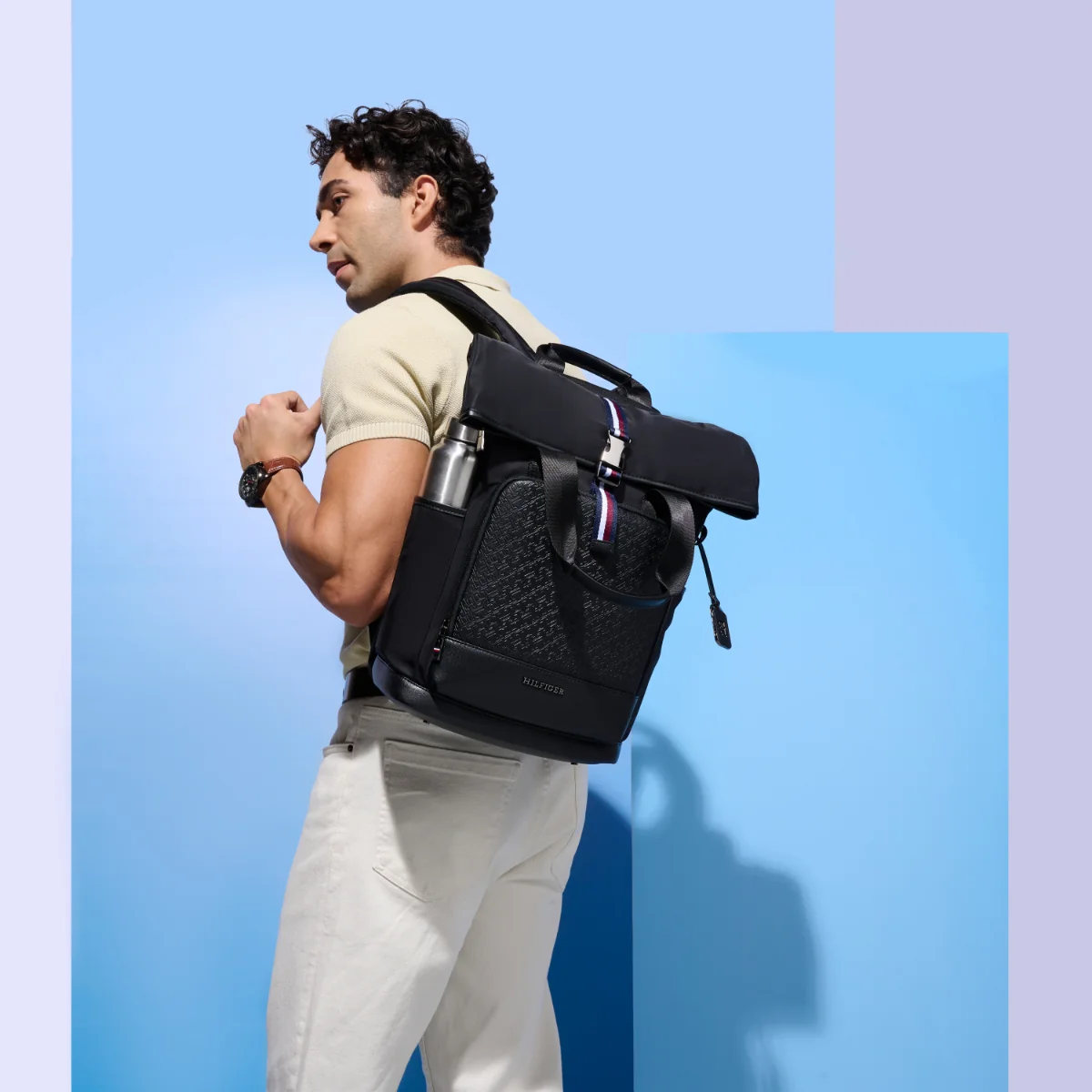 Tommy Hilfiger Slate Laptop Backpack - Image 7