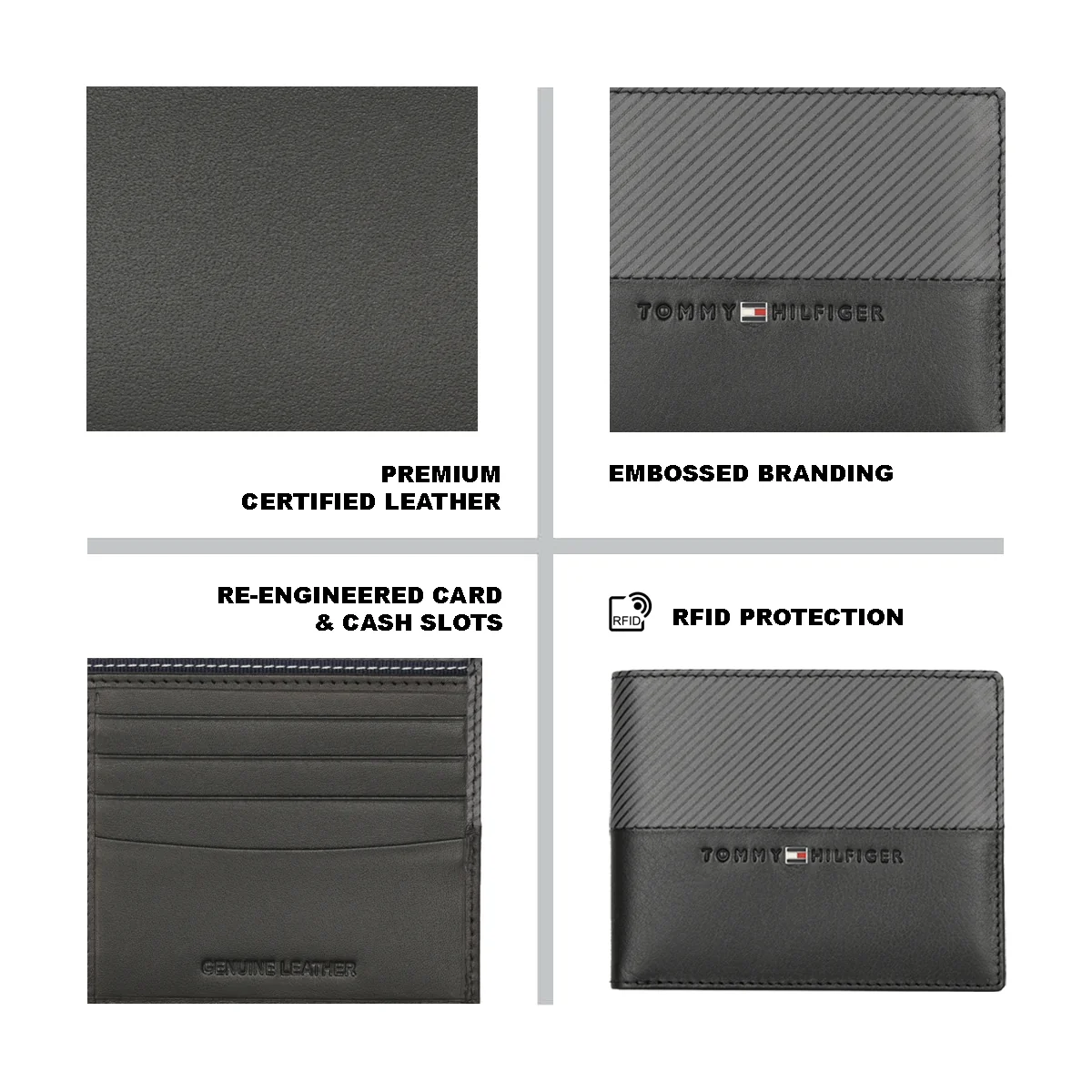 Tommy Hilfiger Slinger Men’s Passcase Wallet - Image 4
