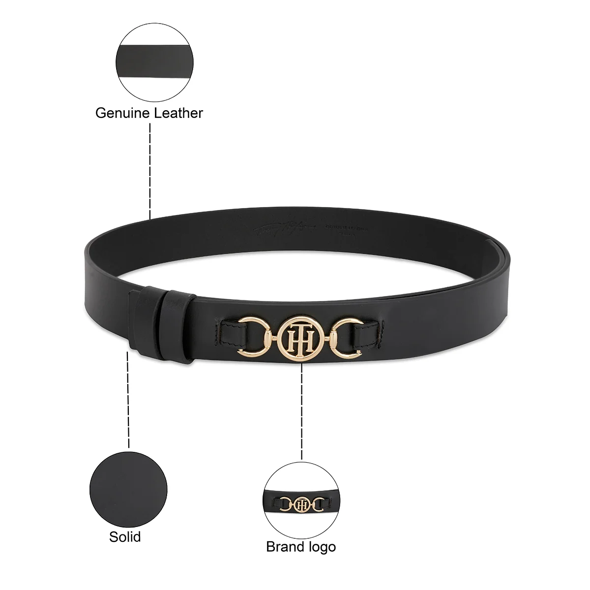 Tommy Hilfiger Kushina Women's Non Reversible  Belt - Image 11