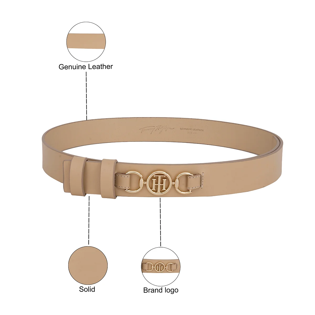 Tommy Hilfiger Kushina Women's Non Reversible  Belt - Image 18